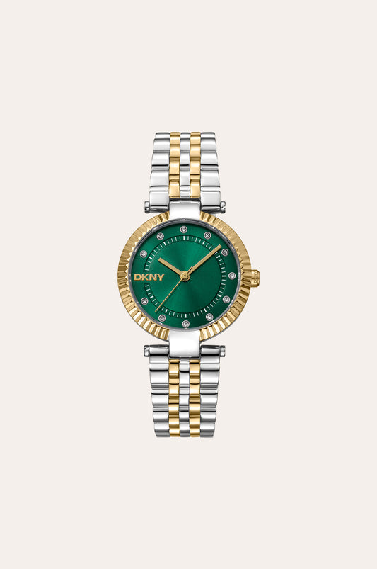 Women Essential Glitz Two Tone 30mm Watch