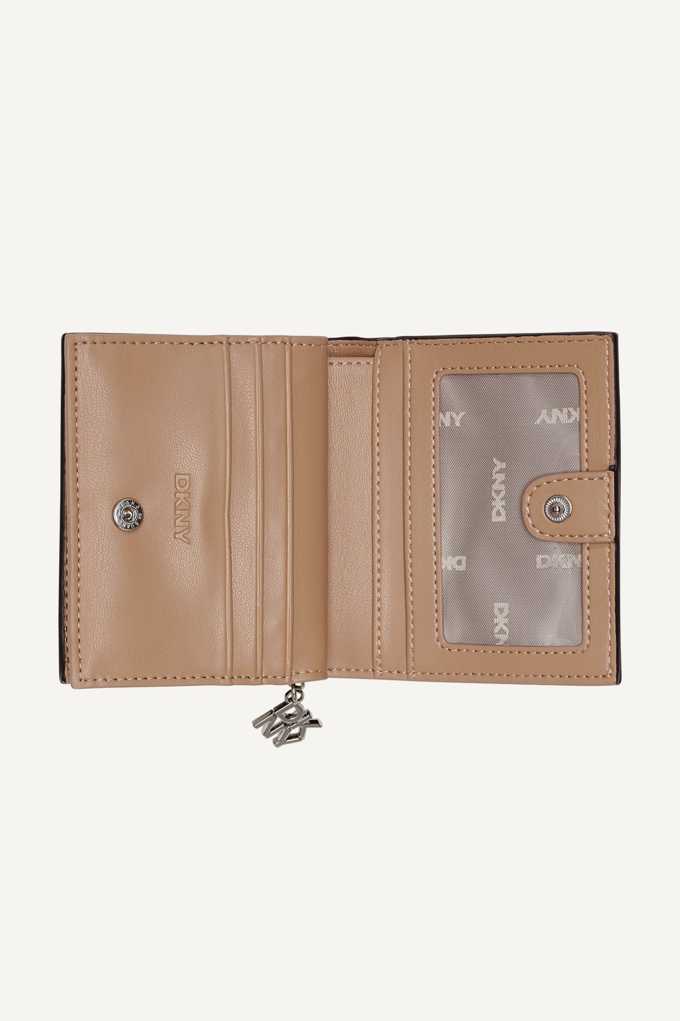 محفظة سارا ثنائية الطي بسحاب