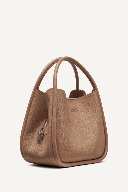 DKNY CAPRI MEDIUM HOBO BAG BEIGE