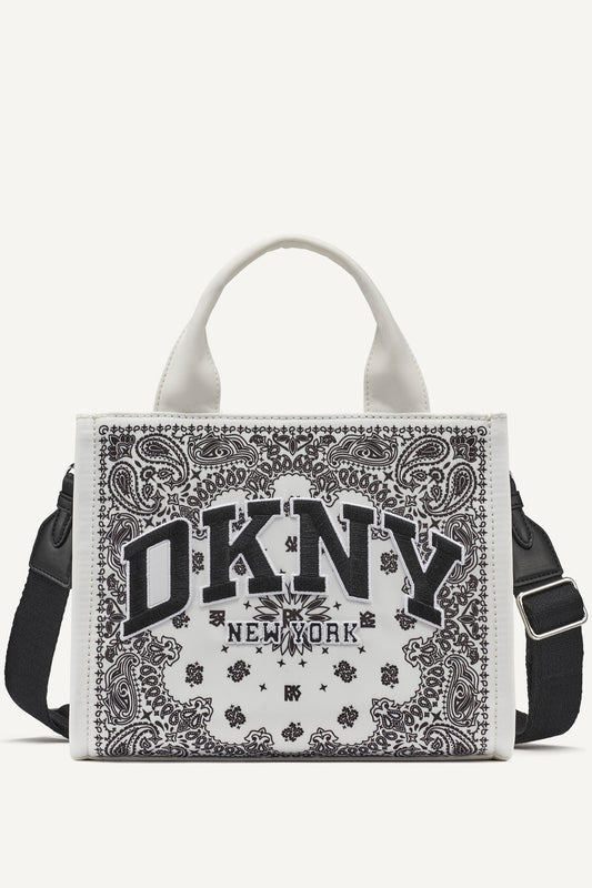 DKNY HADLEE SMALL TOTE BAG WHITE