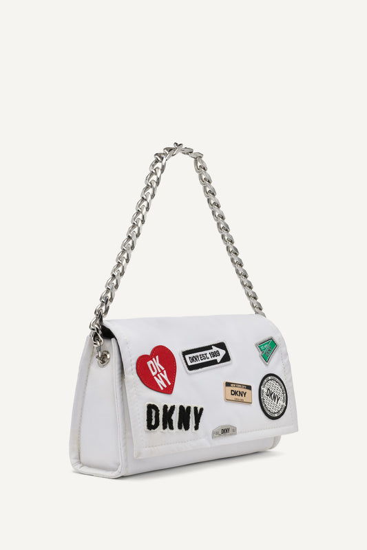 NYC CAPSULE LARGE FLAP SHOULDER BAG