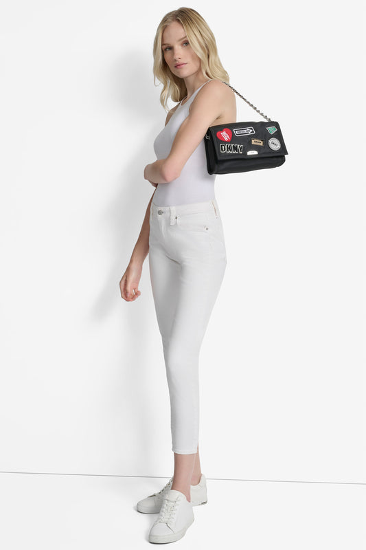 NYC CAPSULE LARGE FLAP SHOULDER BAG