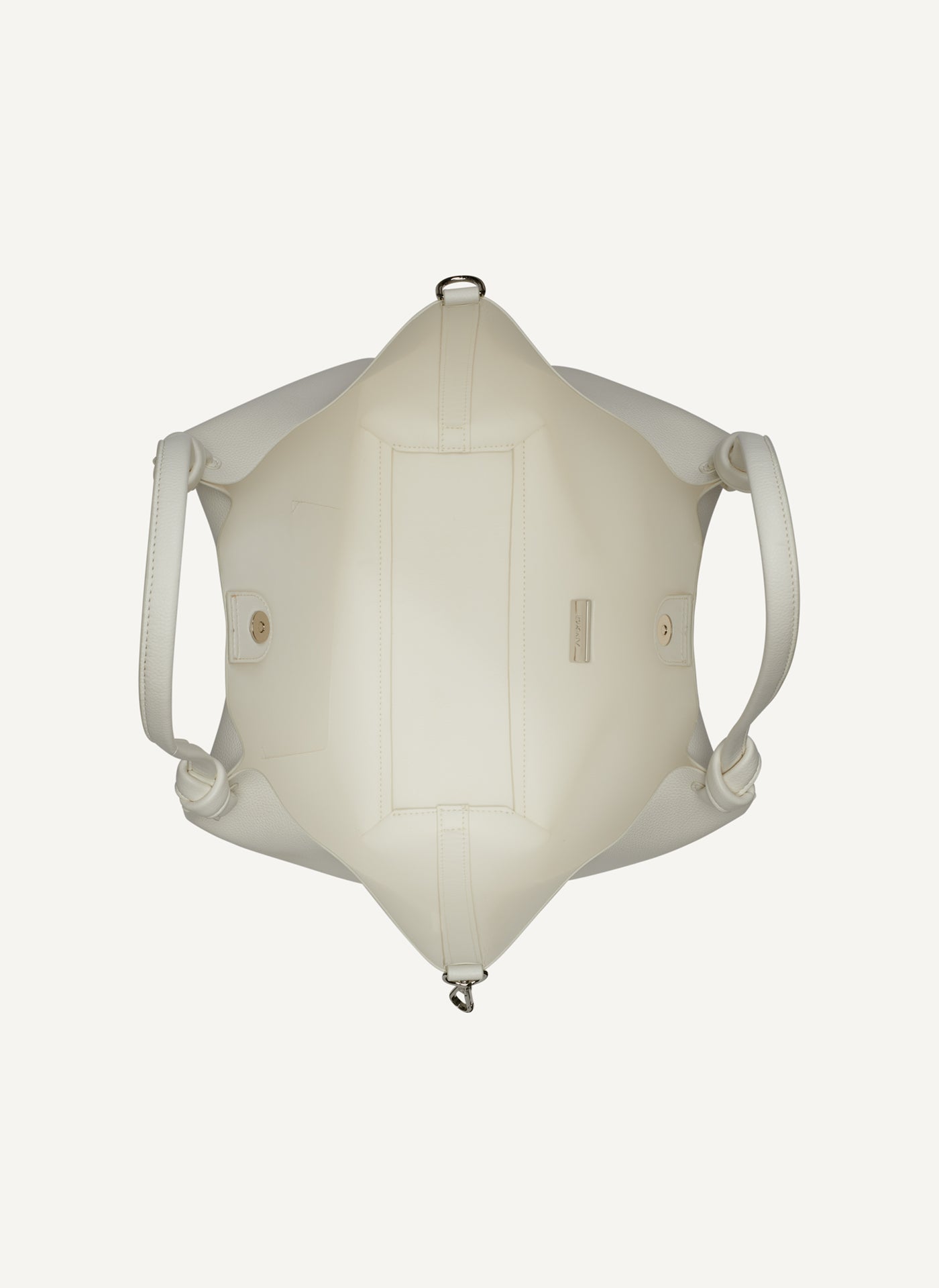 حقيبة توت باولا بتفاصيل منسوجة بحجم متوسط