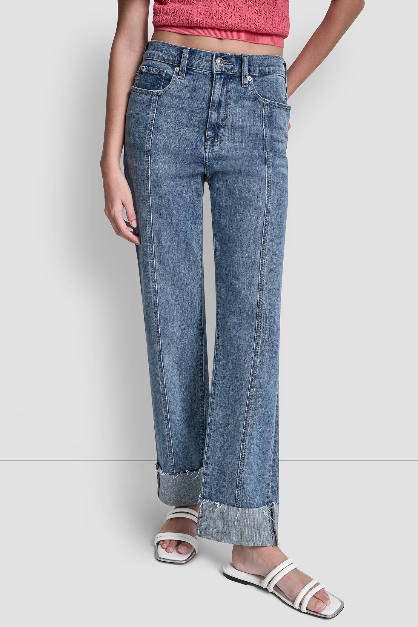 HIGH RISE SEAMED CLA