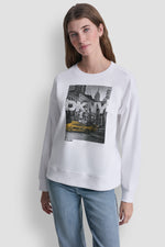 DKNY RHINESTONE TAXI TOP