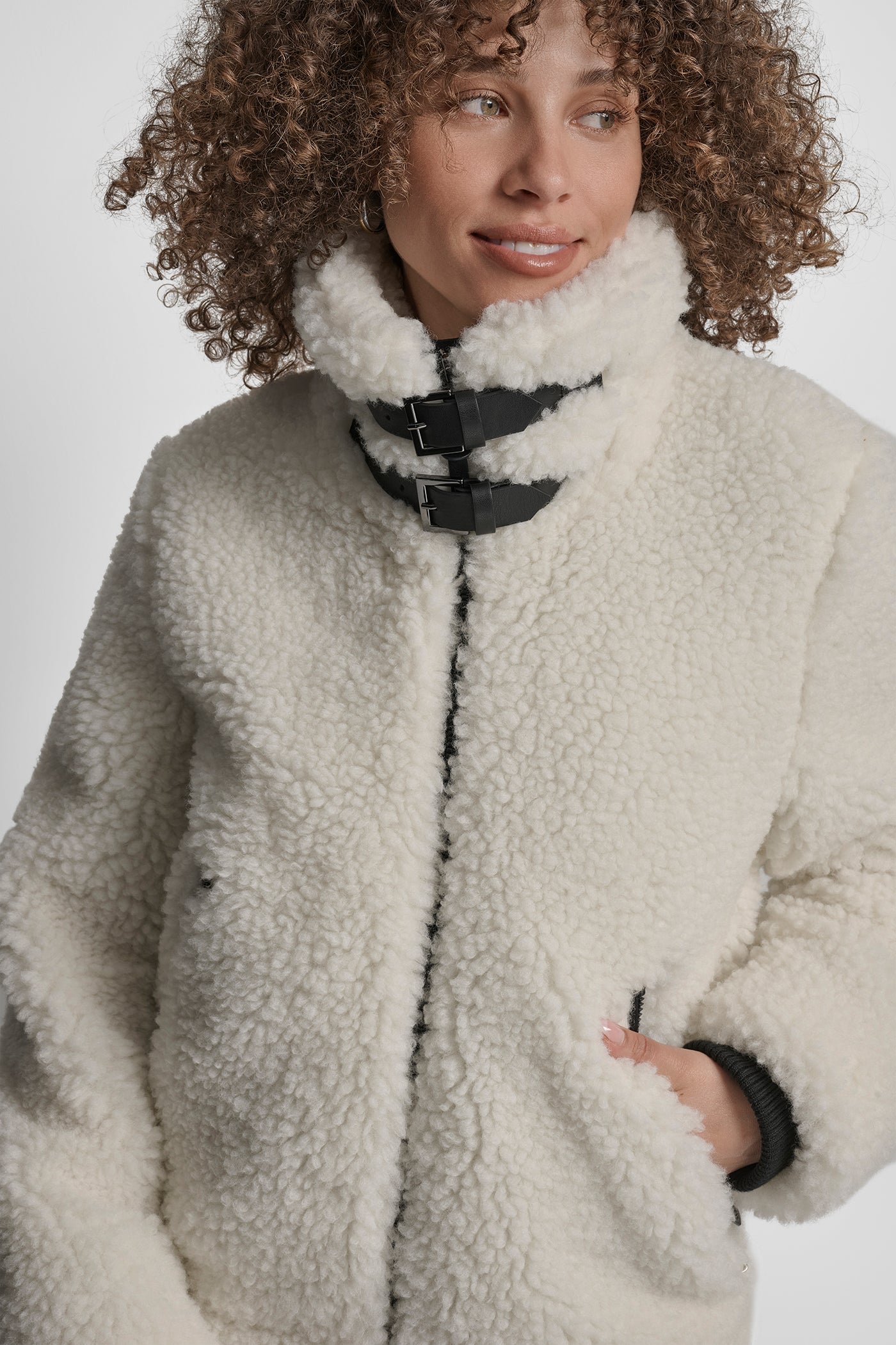 ZIP SHERPA JACKET BU