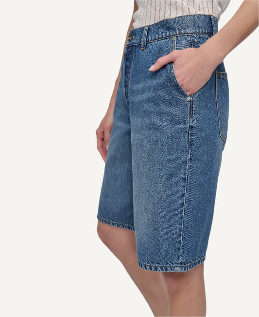 DENIM BERMUDA SHORTS