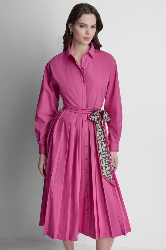 LONG SLEEVE WRAP DRESS
