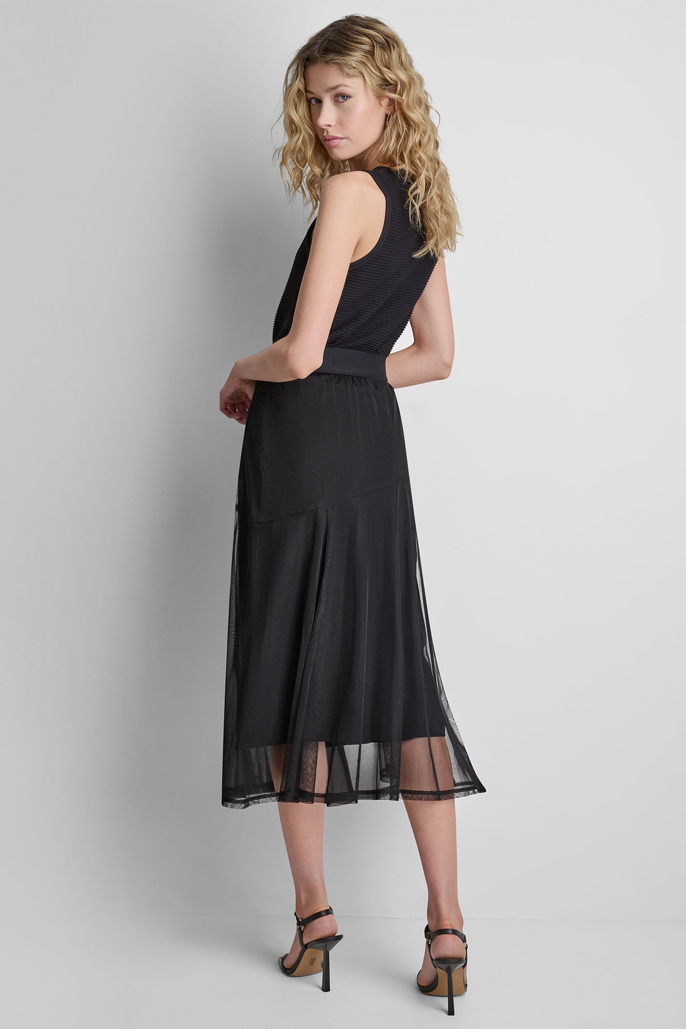 LAYERED MESH SKIRT
