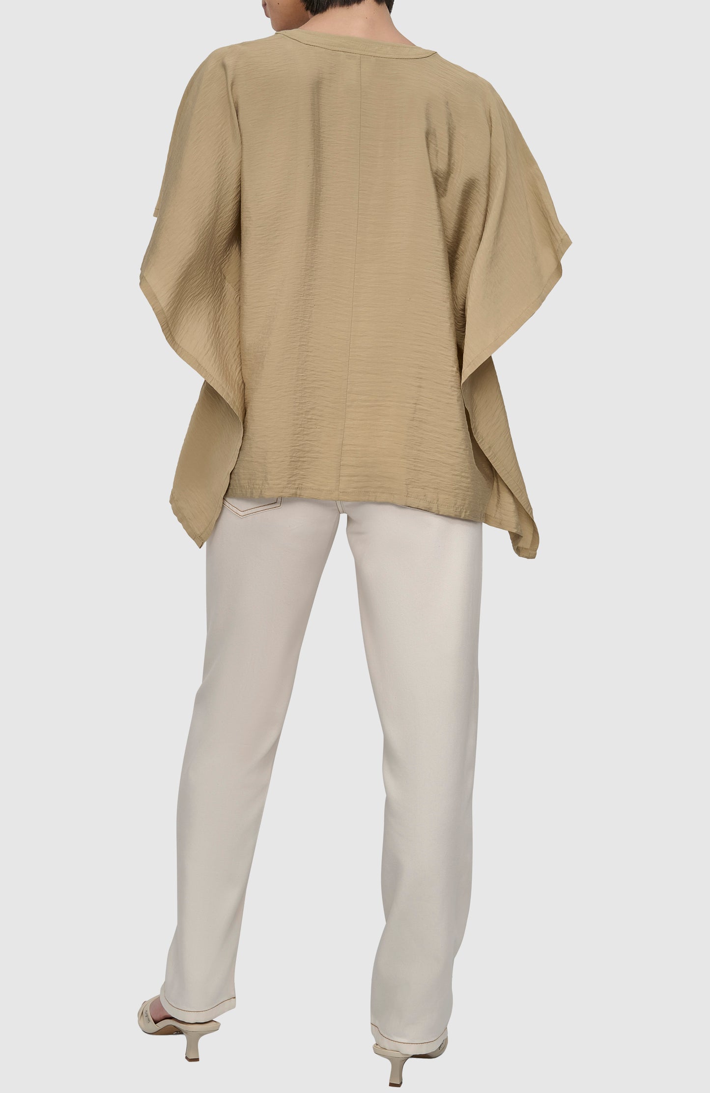FLOWY RUMPLED VOILE