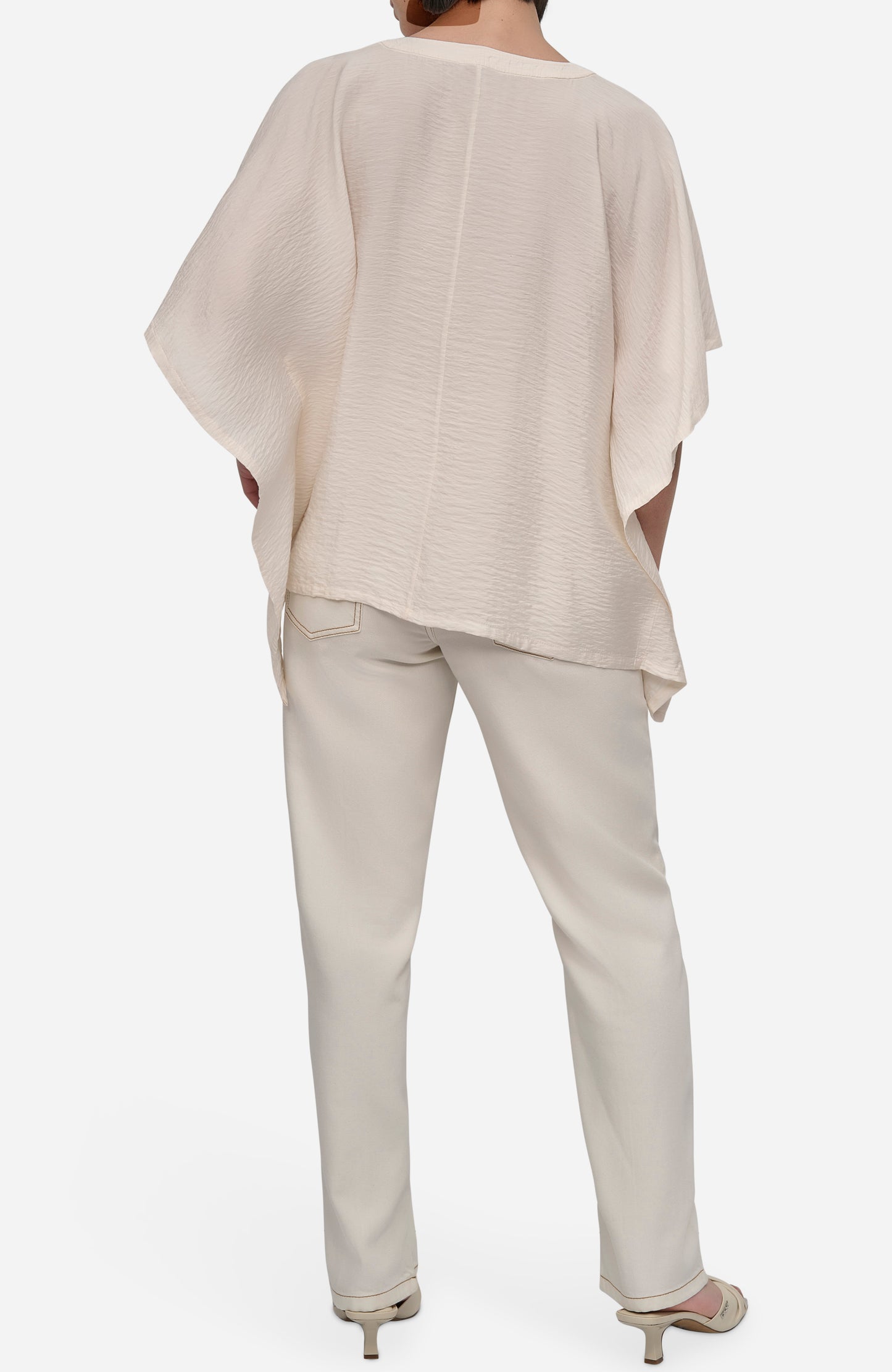 FLOWY RUMPLED VOILE