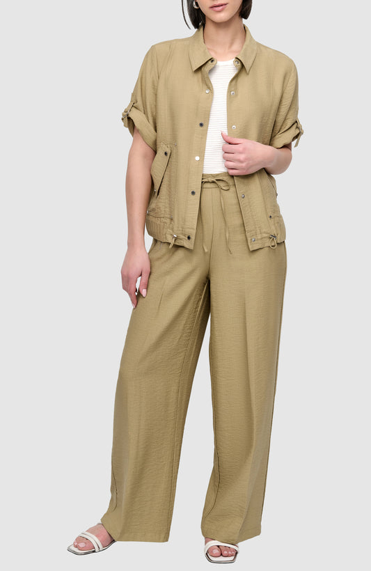 Short-Sleeved Overshirt