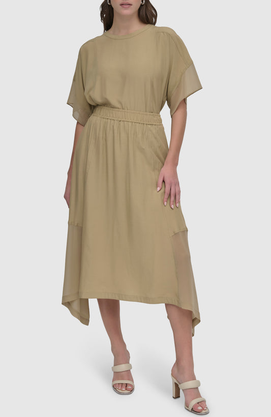 HANDKERCHIEF HEM SKIRT