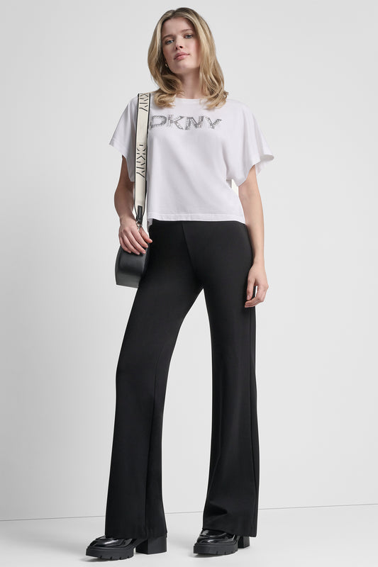 WIDE SLEEVE CMS BLING TOP