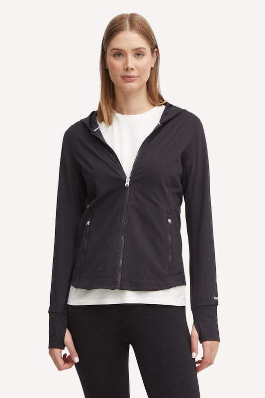 FULL ZIP HOODIE WITH THUMB HOLES