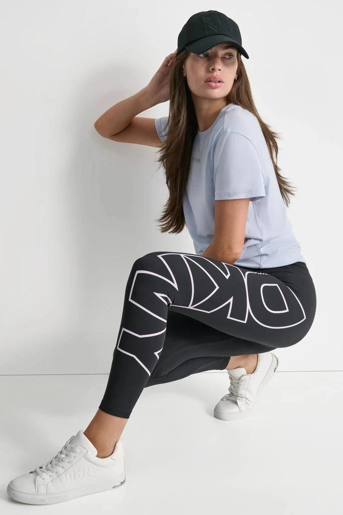 HIGH WAIST 7/8 BALANCE COMPRESSION EXPLODED LOGO TIGHT