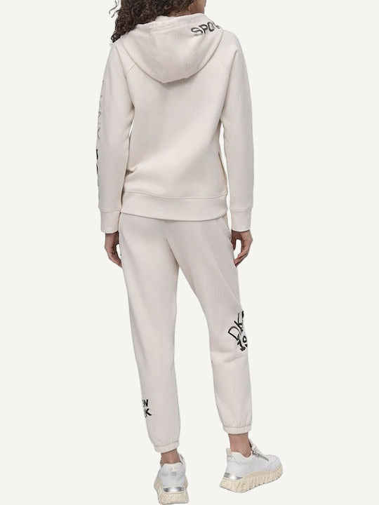 GRAFFITI LOGO ZIP HOODIE