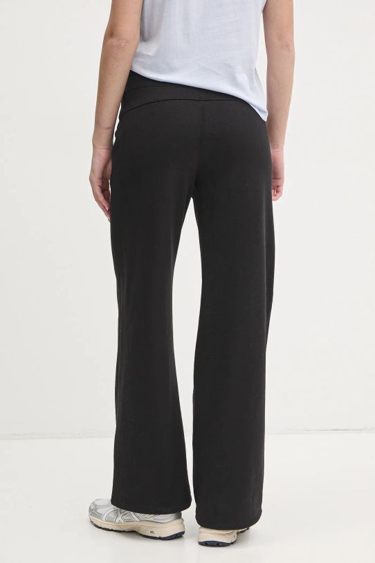 MINI STUD LOGO WIDE LEG PANT WITH POCKETS