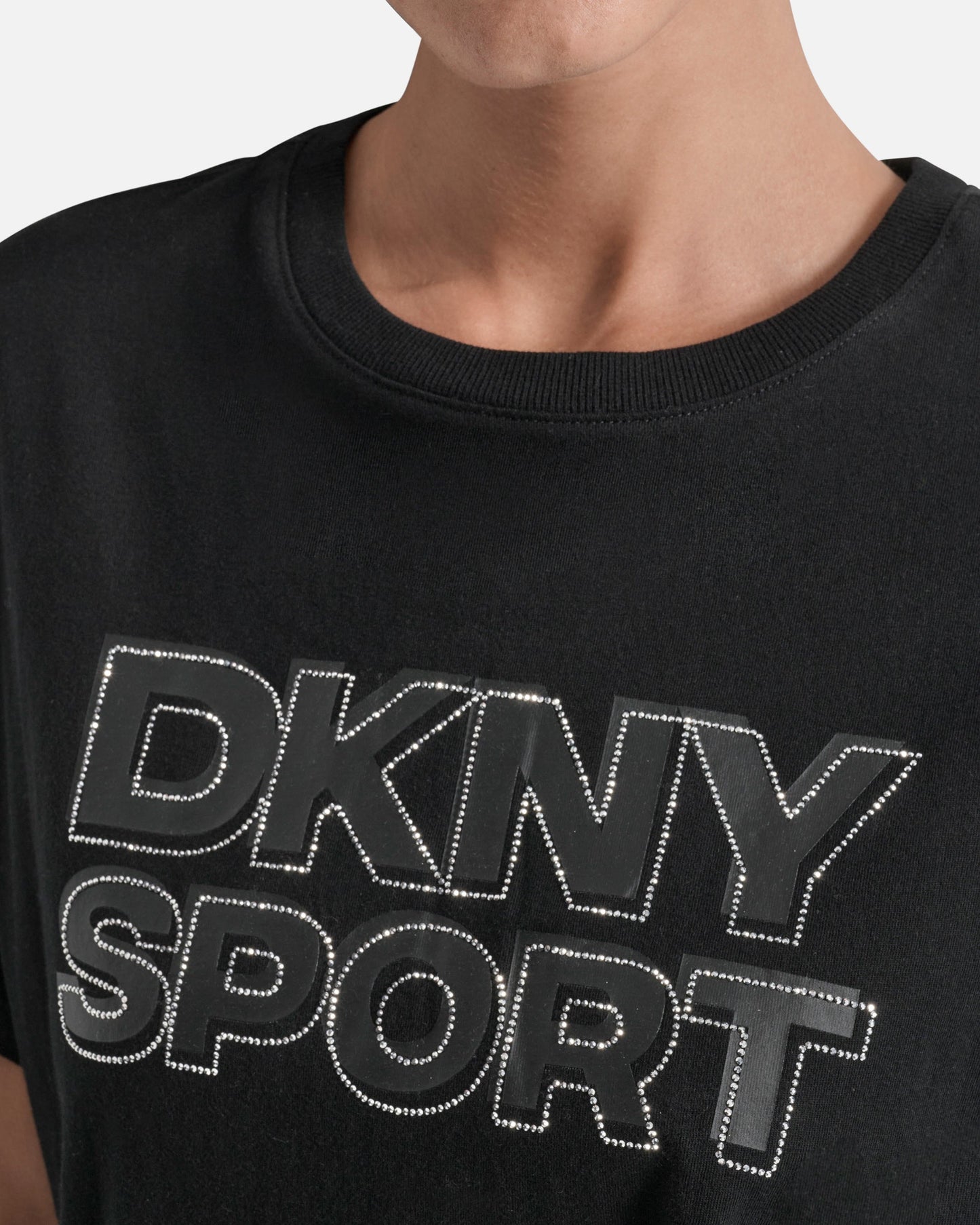 RHINESTONE SHORT SLEEVE TEE