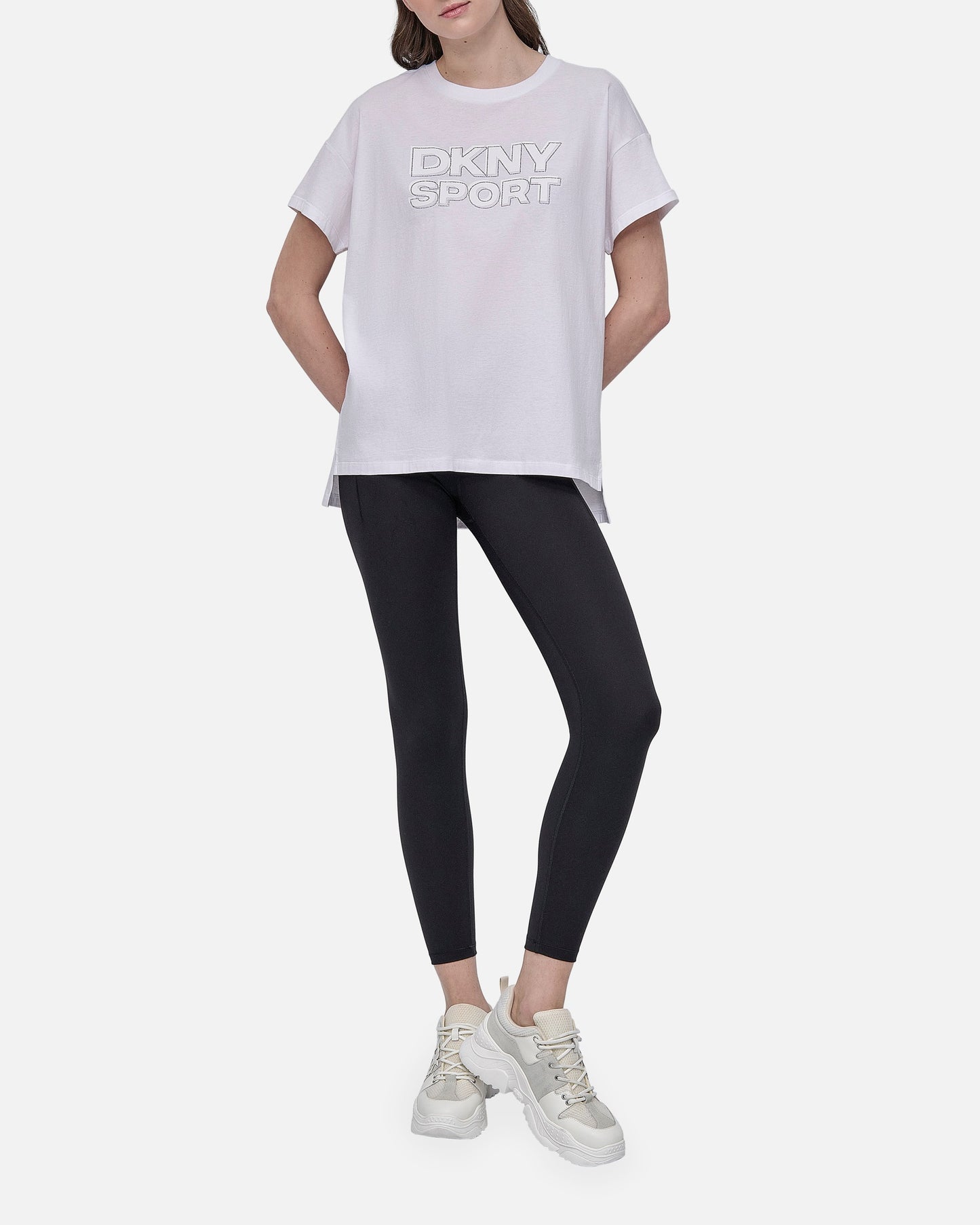 RHINESTONE SHORT SLEEVE TEE