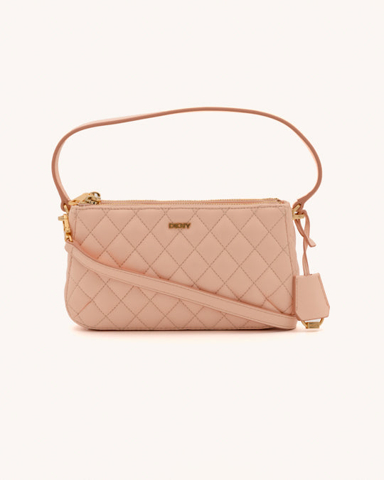 TRINA DOUBLE ZIP SMALL CROSSBODY BAG