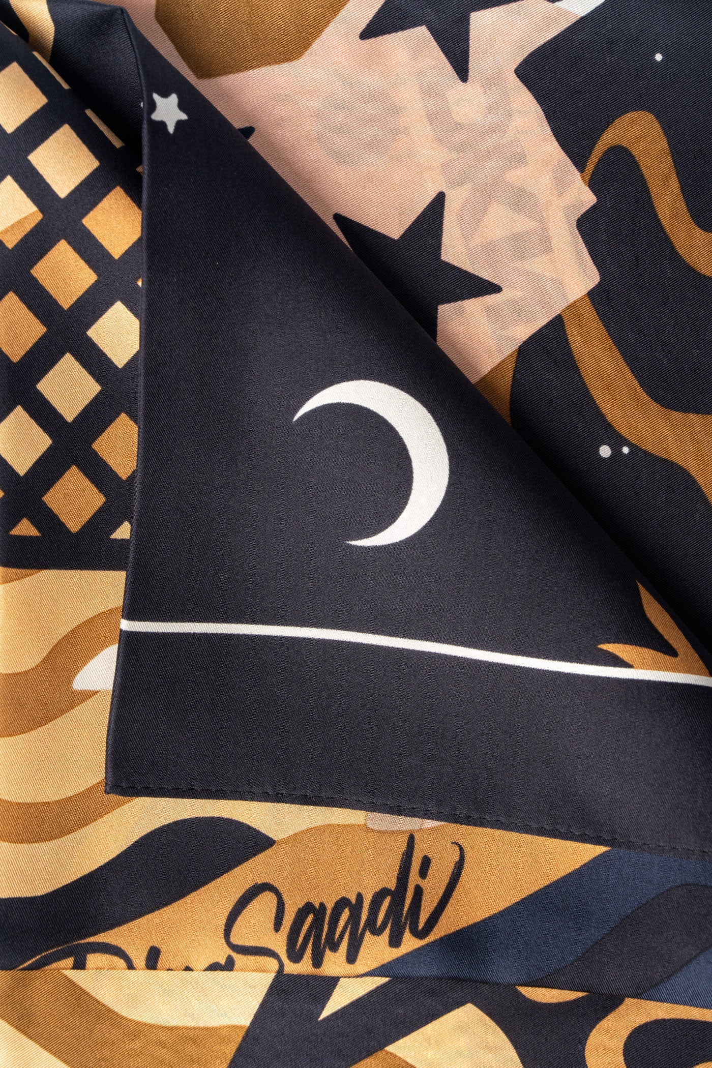DKNY X DINA SAADI SQUARE RAMADAN SCARF