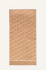 OBLONG BLOCK LOGO SCARF