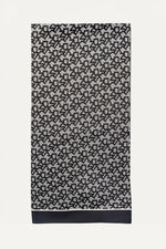 OBLONG BLOCK LOGO SCARF