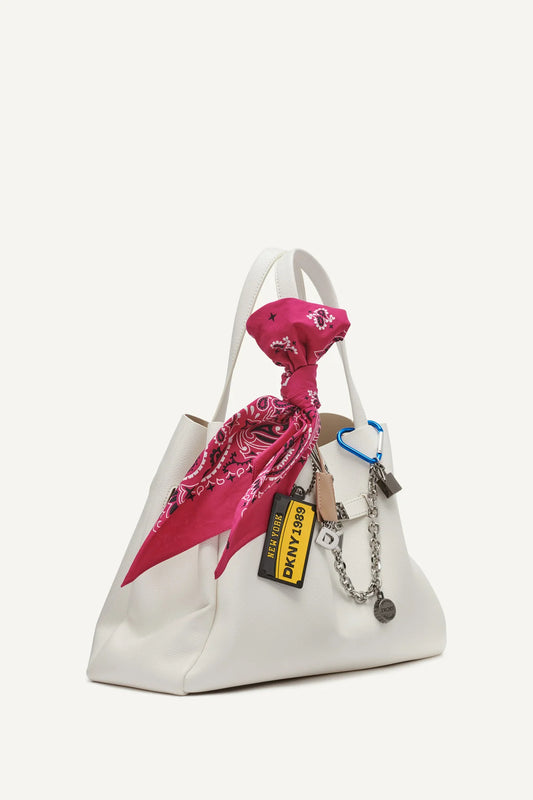 BRYAR LARGE SATCHEL WITH CHARMS
