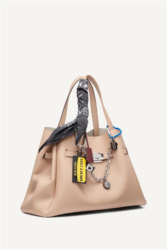 BRYAR LARGE SATCHEL WITH CHARMS