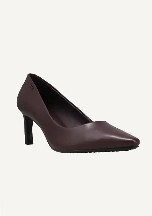 CHARLIE MID HEELED POINTED PUMP