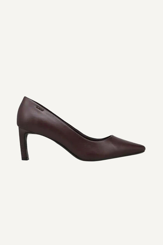 CHARLIE MID HEELED POINTED PUMP