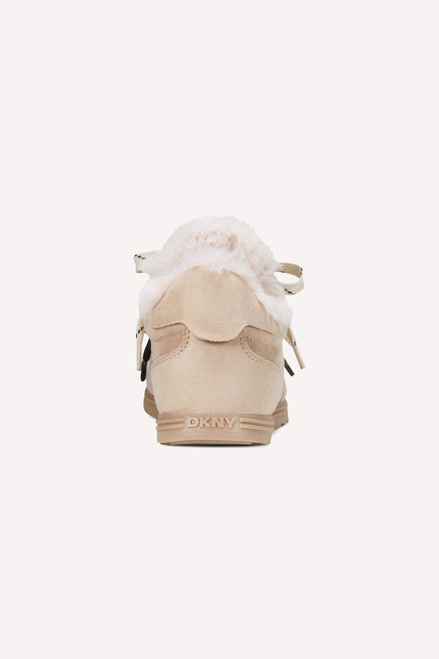 AMANDA FAUX SHEARLING LOW-TOP SNEAKER