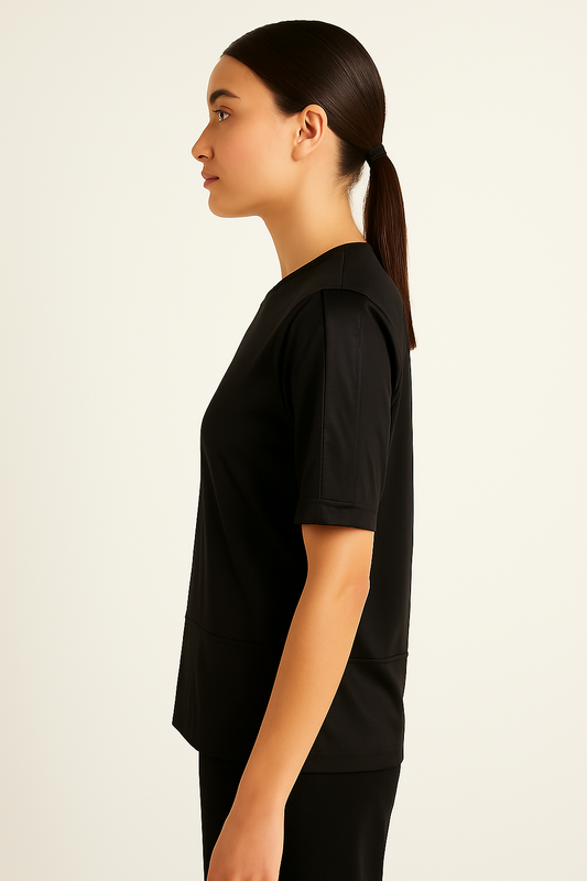 MIXED MEDIA TEE