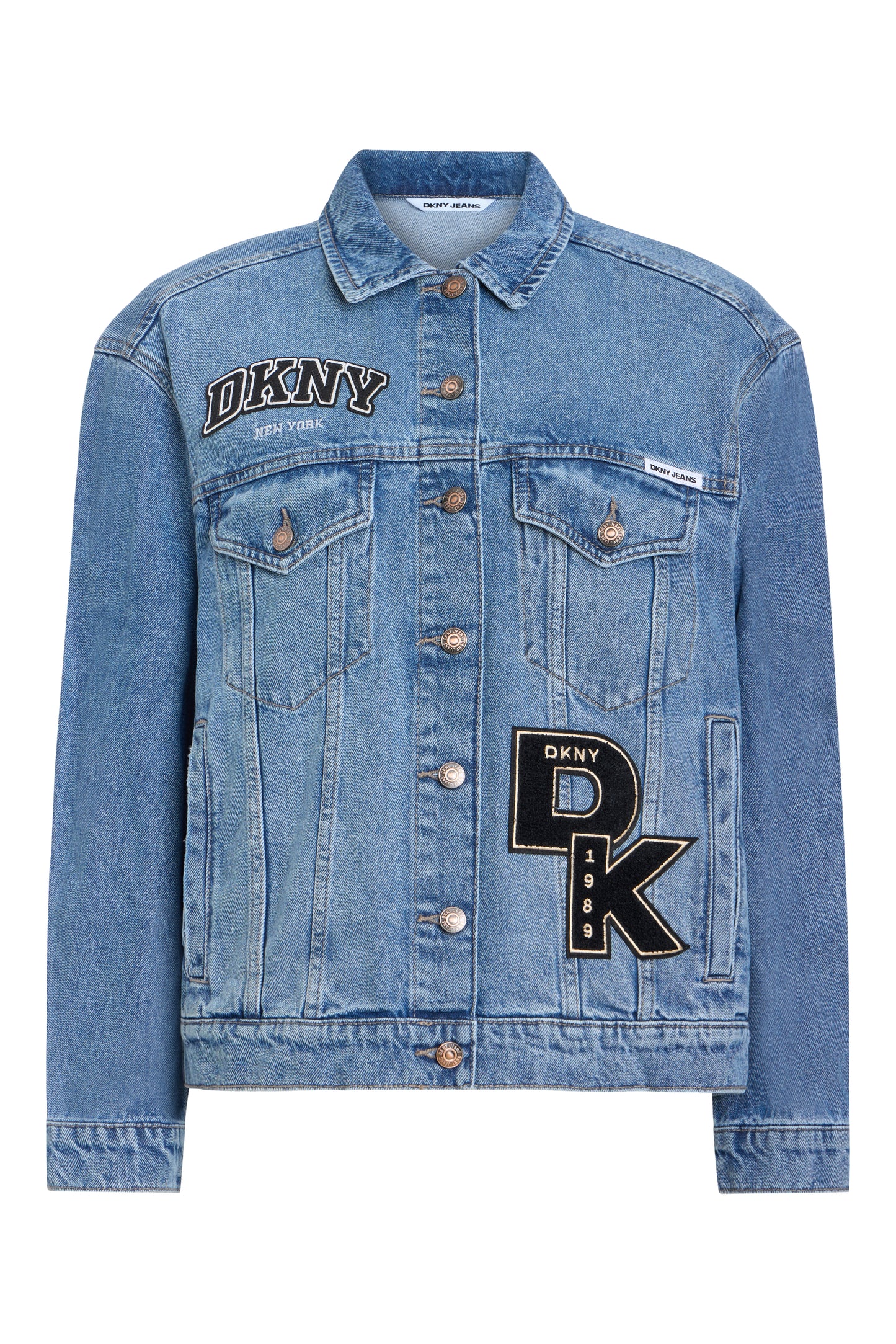 LONG SLEEVE DENIM JACKET WIT