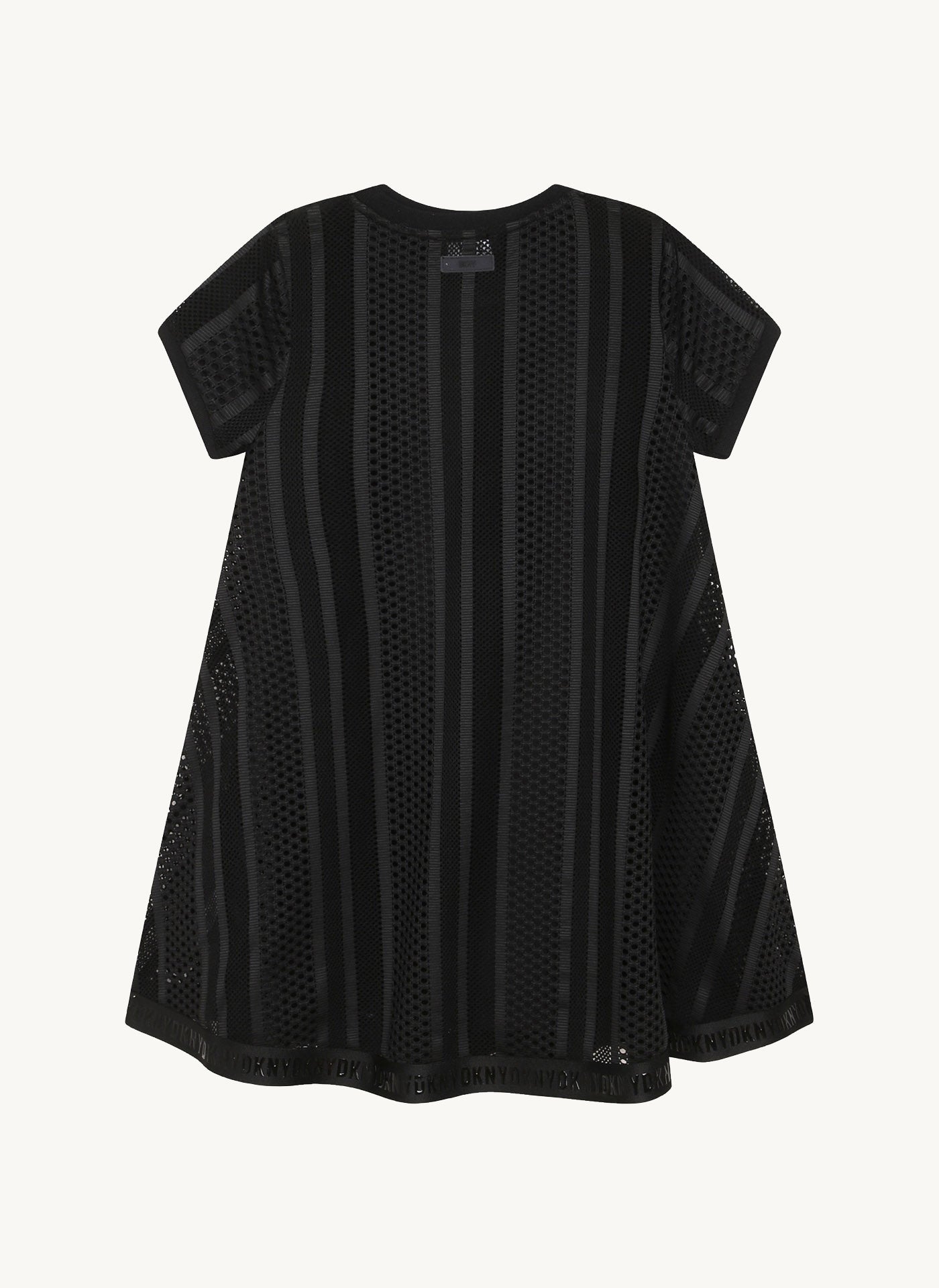 Short Sleeve Crew Neck Dress