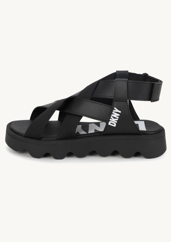 Sandals With Logo – DKNY | Kuwait Official Store